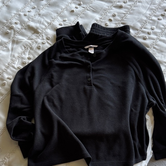 Victoria's Secret Other - Victoria's Secret Black Pajama Set